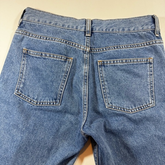 COS Slim Fit Low Rise Cropped Jeans Women’s Size 26 Blue Cotton Denim - Picture 6 of 12